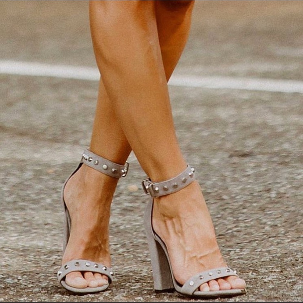 Grey Dolce Vita heels